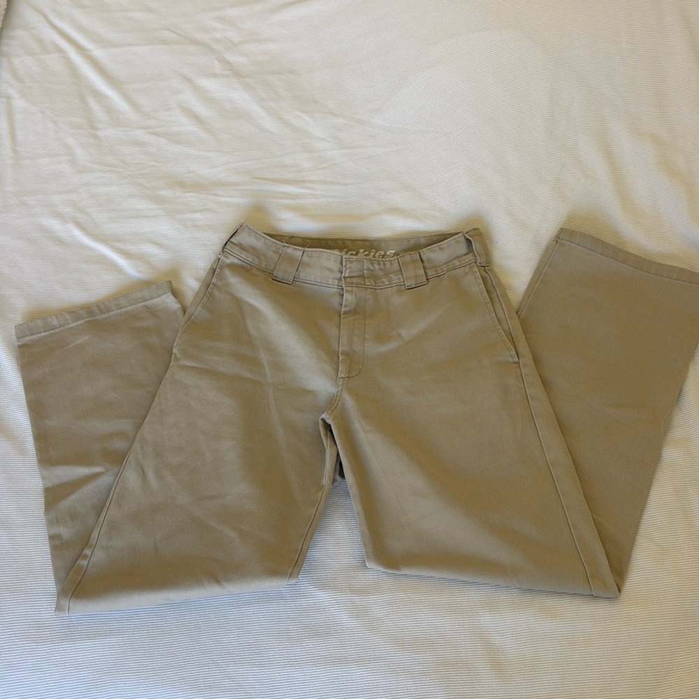Dickies Straight Leg Khaki Pants